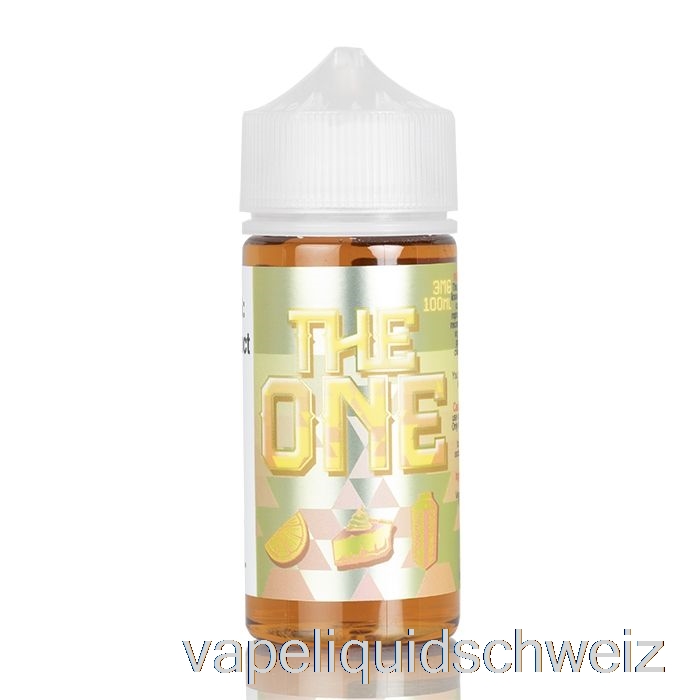 Zitrone – Das Eine E-Liquid – Bart Vape Co – 100 Ml 6 Mg Vape Schweiz